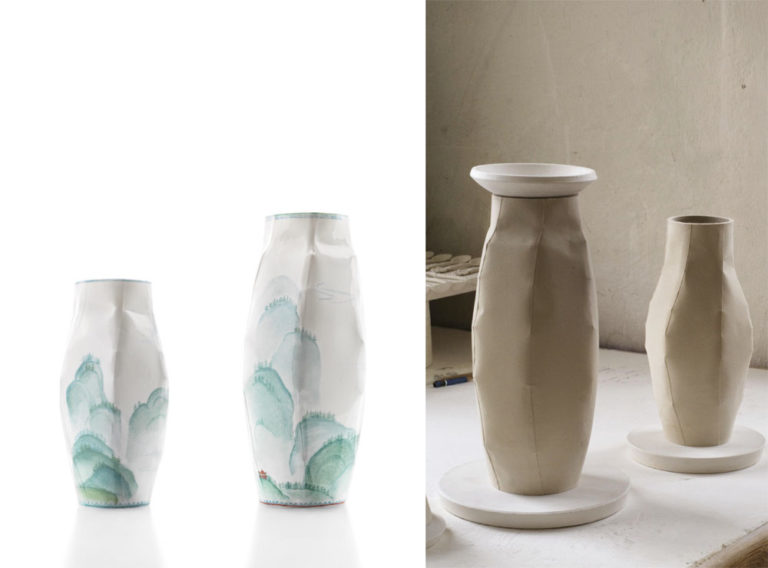Nymphenburg Lightscape Painted Dinnerware Mood I