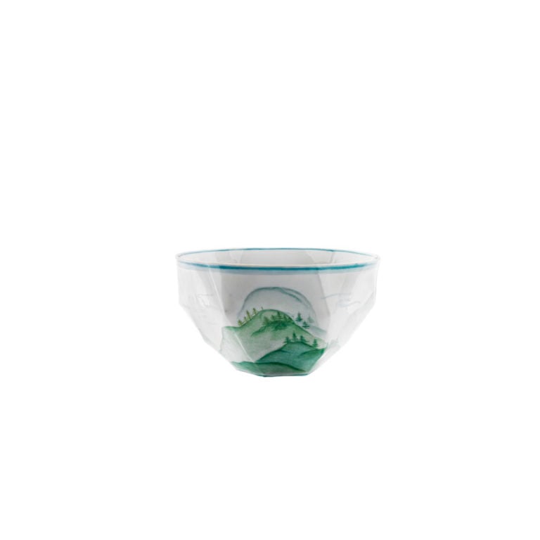 Nymphenburg Lightscape Tea Beaker Painted Nymphenburg Lightscape Tea Beaker Painted