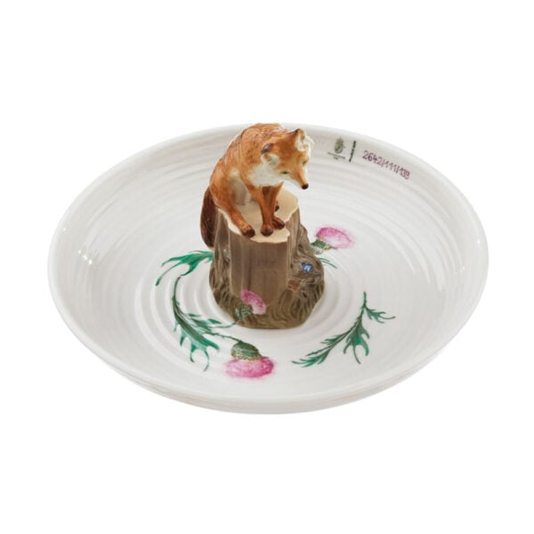 Nymphenburg Bowl With Fox Nymphenburg Bowl With Fox