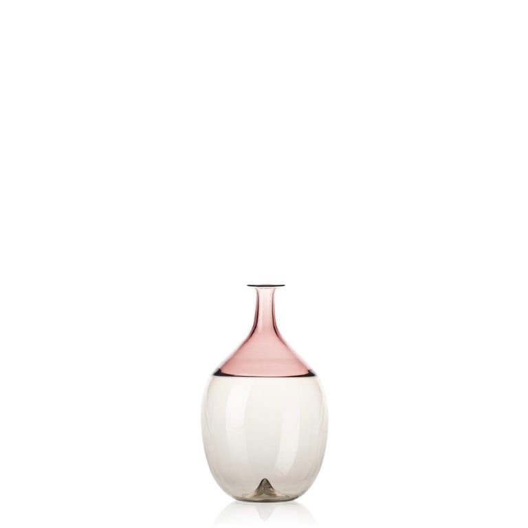 Venini Bolle Grey and Amethyst