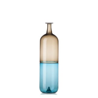 Venini Bolle Grey and Blue Green