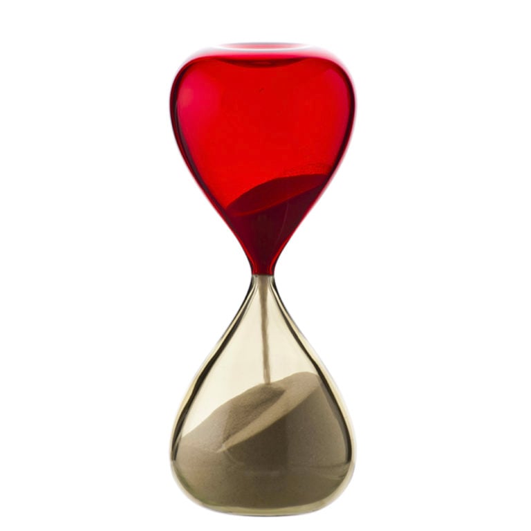 Venini Clessidre Hourglass Straw Yellow and Red Venini Clessidre Hourglass Straw Yellow and Red