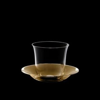 Lobmeyr Lily Espresso Cup and Saucer