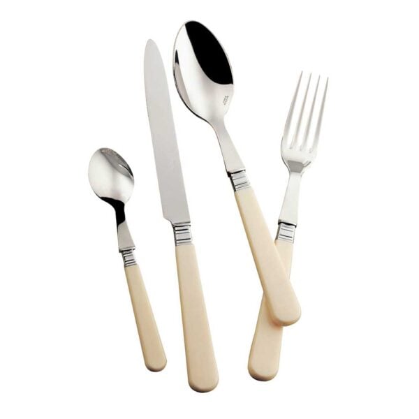 Alain Saint-Joanis Joyau Ivory Stainless Steel Place Setting