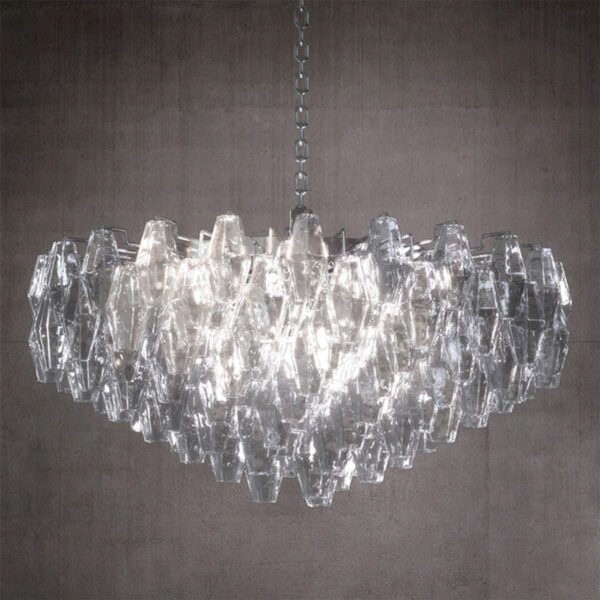 Venini Poliedri Chandelier Mood