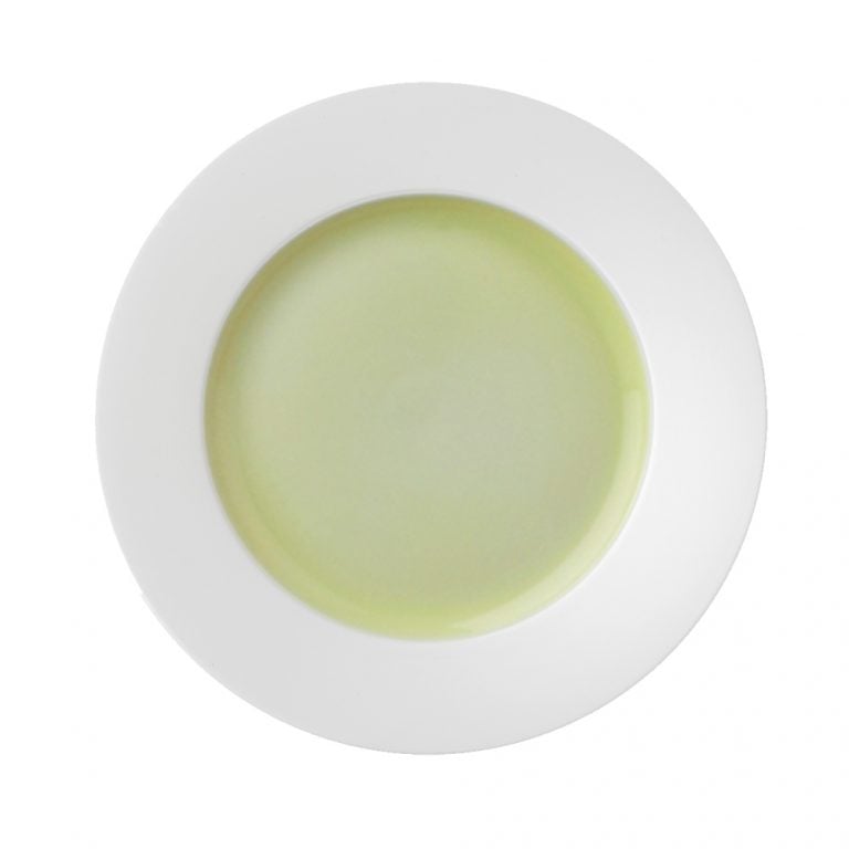 Nymphenburg Lotos Dinner Plate in Dahlia Yellow