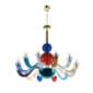 Venini Gio Ponti 12-Light Chandelier Multicolor