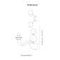 Venini Gio Ponti 2-Light Wall Sconce Multicolor Scale