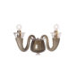 Venini Gio Ponti 2-Light Wall Sconce Opaline Grey