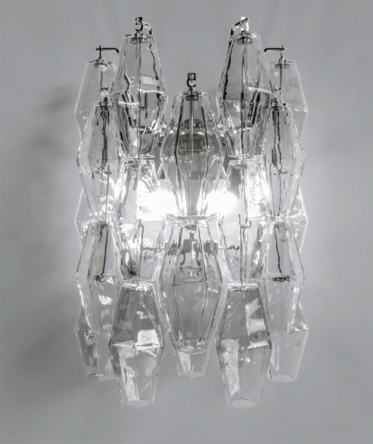 Venini Poliedri Wall Sconce Mood