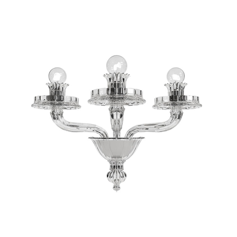 Venini Porpora 3-Light Wall Sconce Parent Venini Porpora 3-Light Wall Sconce Parent