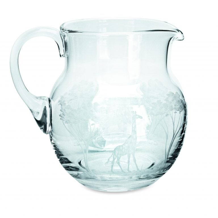 Theresienthal Kilimandscharo Elephant and Giraffe Pitcher, 1 L Theresienthal Kilimandscharo Elephant and Giraffe Pitcher, 1 L