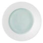 Nymphenburg Lotos Bisque Rimmed Colored Center Blue