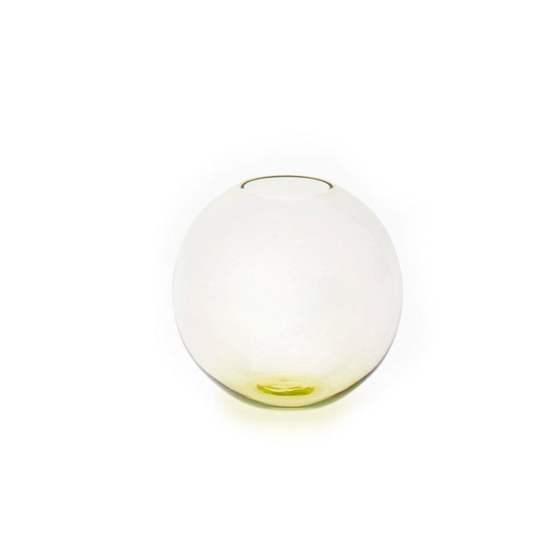 Lobmeyr Medium Fish Bowl Vase Citrin