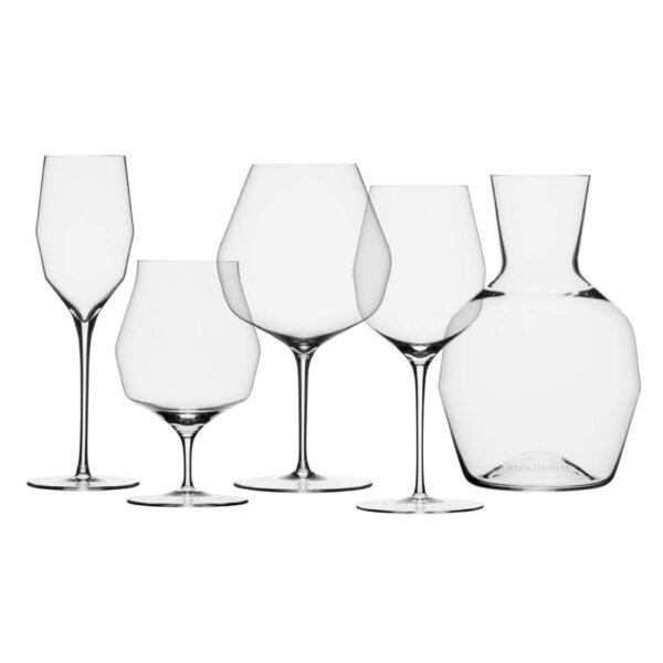 Mark Thomas Double Bend Series Glassware Mark Thomas Double Bend Series Glassware