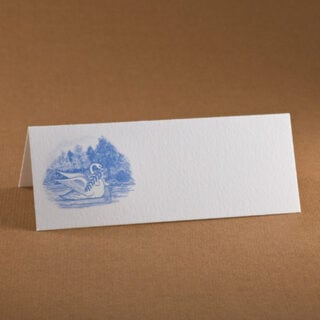 The Printery Swan Place Cards