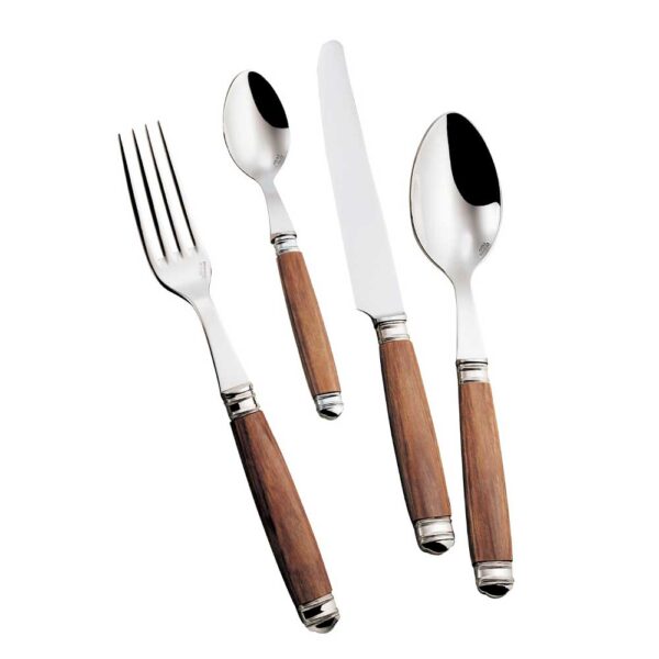 Alain Saint-Joanis Aloès Natural Stainless Steel Place Setting Alain Saint-Joanis Aloès Natural Stainless Steel Place Setting