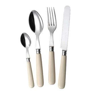 Alain Saint-Joanis Anglais Ivory Stainless Steel Place Setting