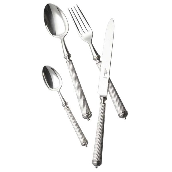 Alain Saint-Joanis Cable Silver Plated Place Setting