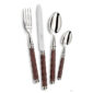 Alain Saint-Joanis Tonga Rosewood Silver Plated Place Setting