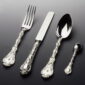 Odiot Demidoff Five Piece Place Setting Sterling Silver