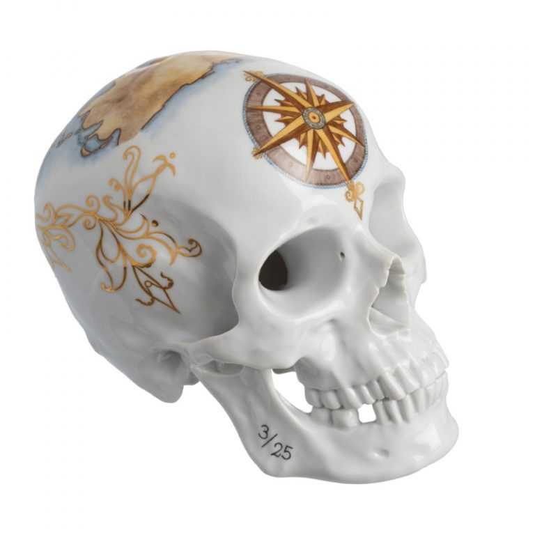 Nymphenburg Memento Mori Skull 2015 Voyage Front 2