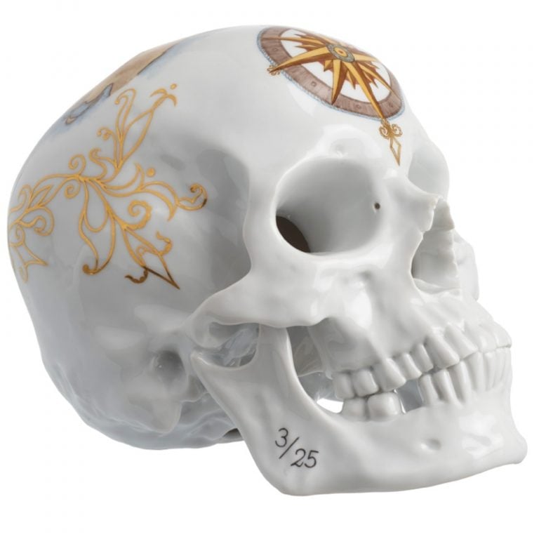 Nymphenburg Memento Mori Skull 2015 Voyage Front