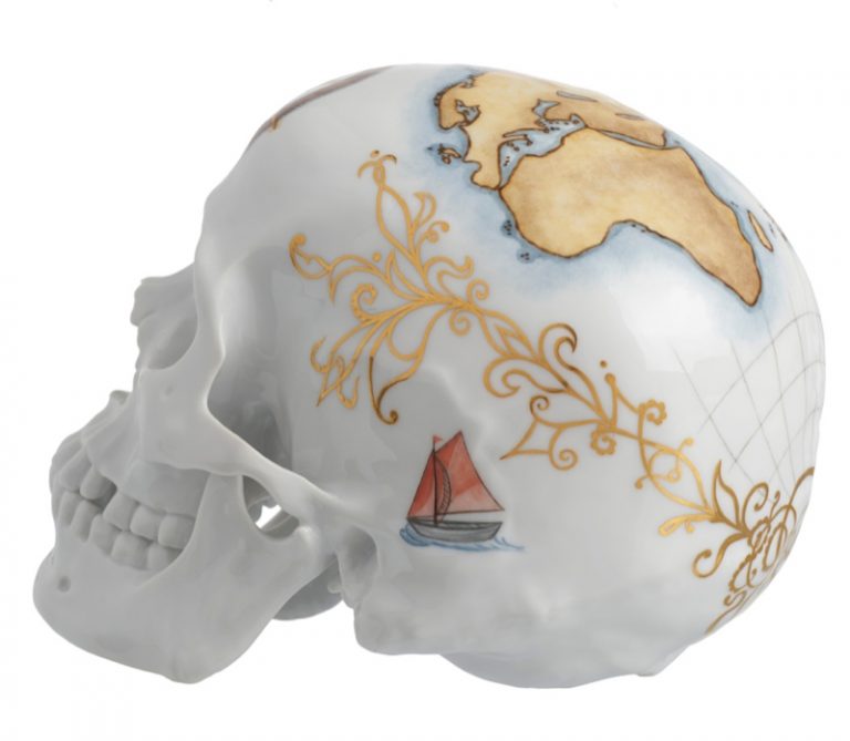 Nymphenburg Memento Mori Skull 2015 Voyage Back 2