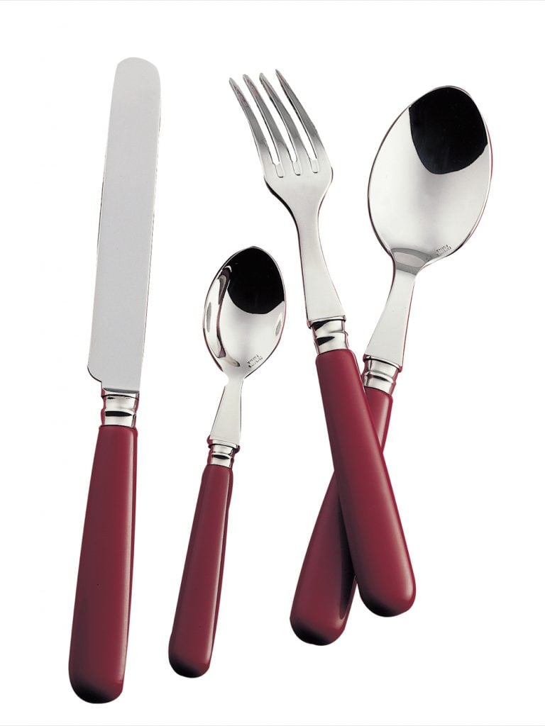 Alain Saint Anglais Claret Five Piece Place Setting Stainless Steel Alain Saint Anglais Claret Five Piece Place Setting Stainless Steel