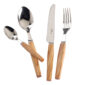 Alain Saint-Joanis Geneve Olive Wood Stainless Steel Setting Scattered