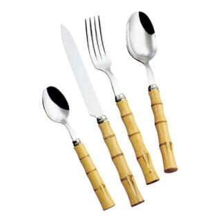 Alain Saint-Joanis Mito Boxwood Stainless Steel Place Setting