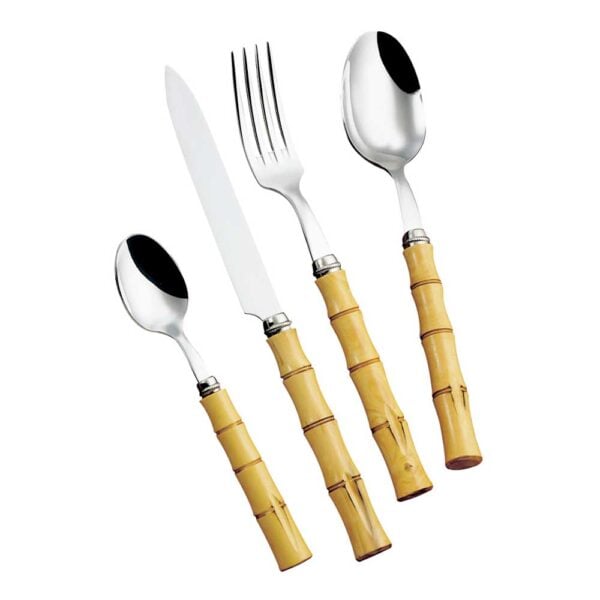 Alain Saint-Joanis Mito Boxwood Stainless Steel Place Setting Alain Saint-Joanis Mito Boxwood Stainless Steel Place Setting