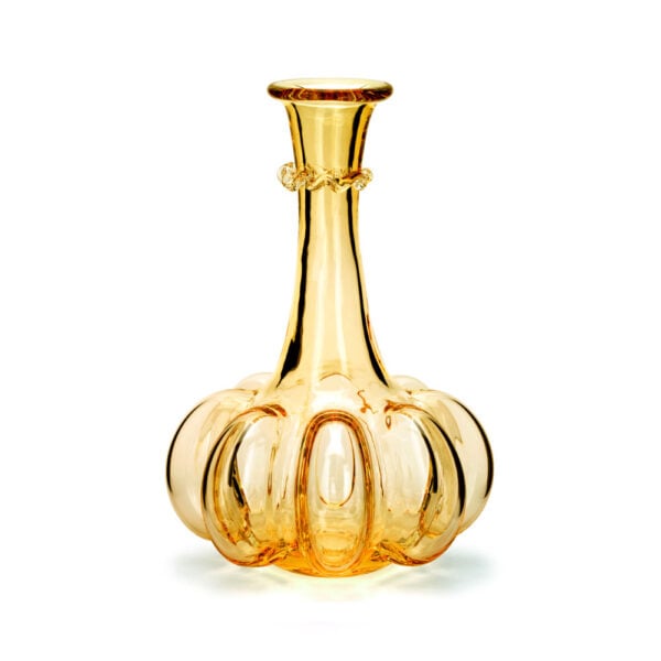 Theresienthal-Kürbisflasche-Carafe-Amber- Theresienthal Kürbisflasche Carafe Amber