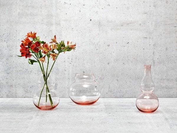 Lobmeyr Calabash Flower Vases Rosalin | Kneen & Co