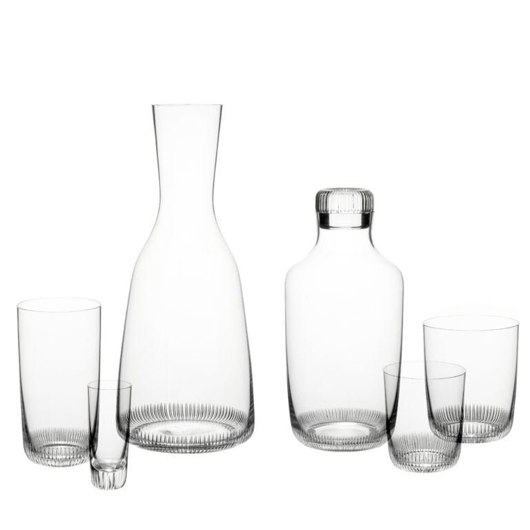 Lobmeyr No. 281 Grip Barware with Lamella Cut Lobmeyr No. 281 Grip Barware with Lamella Cut