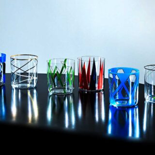 Lobmeyr Neo Enamel Painted Tumblers | Kneen & Co Lobmeyr Neo Enamel Painted Tumblers | Kneen & Co