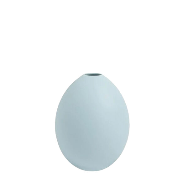 Nymphenburg Goose Egg Vase Blue Bisque