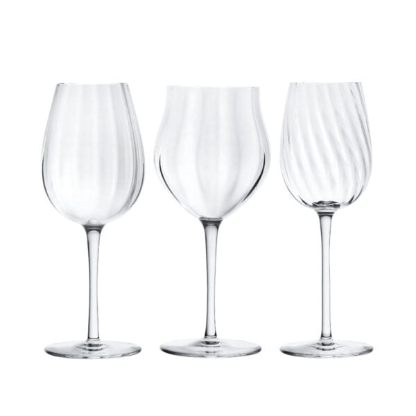 Saint-Louis Twist 1586 Set Of 3 Wine Glasses Saint-Louis Twist 1586 Set Of 3 Wine Glasses
