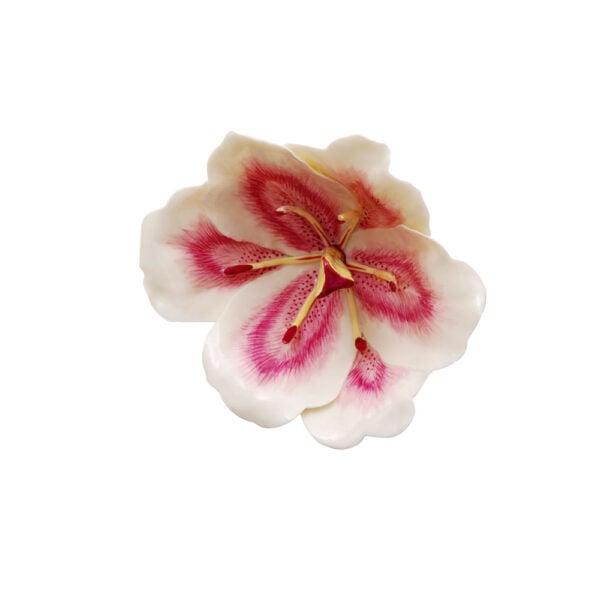 Nymphenburg Table Flowers: Magnolia Painted Nymphenburg Table Flowers: Magnolia Painted