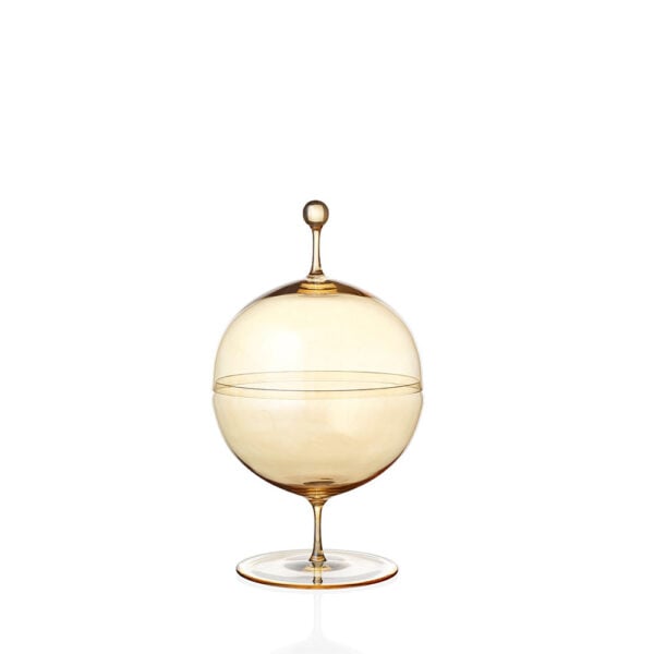 Lobmeyr Crystal Candy Dish III Gold Lustre