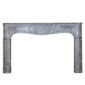 A Louis XIV Blue Gray Hardstone Fireplace Surround