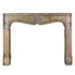 A Louis XIV Burgundy Hardstone Fireplace Surround