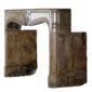 A Louis XIV Burgundy Hardstone Fireplace Surround 2