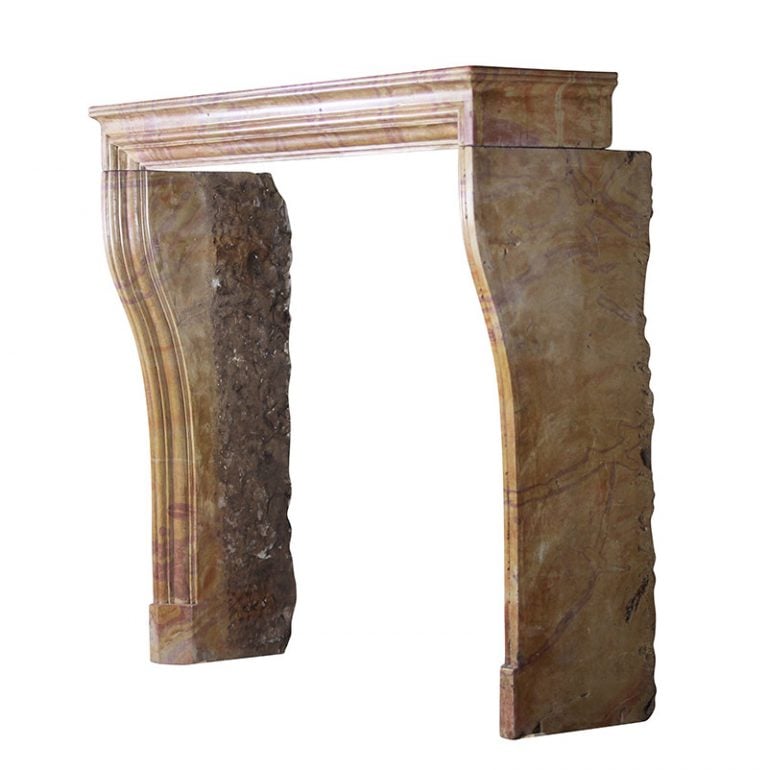 A Louis XIV Style Burgundy Hardstone Fireplace Surround 2 A Louis XIV Style Burgundy Hardstone Fireplace Surround 2