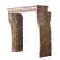 A Louis XIV Style Burgundy Hardstone Fireplace Surround 2