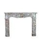 A Louis XV Belgian D'Ardenne Marble Fireplace Surround
