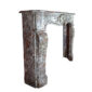 A Louis XV Belgian D'Ardenne Marble Fireplace Surround 5