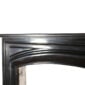 A Louis XIV Style Black Noir de Mazy Marble Fireplace Surround 3