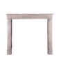 A Mid 20th Century Rose Liseron Marblestone Fireplace Surround