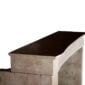 A Mid 20th Century Rose Liseron Marblestone Fireplace Surround 3